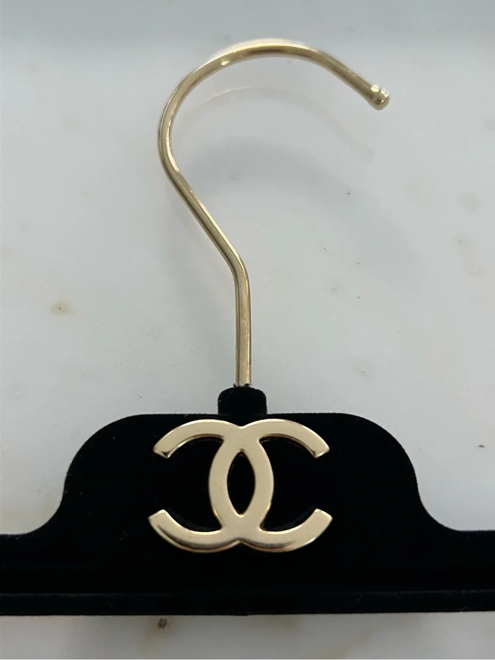 CHANEL CC BLACK PANT HANGERS 10